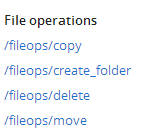 Пример Dropbox API для файловых операций