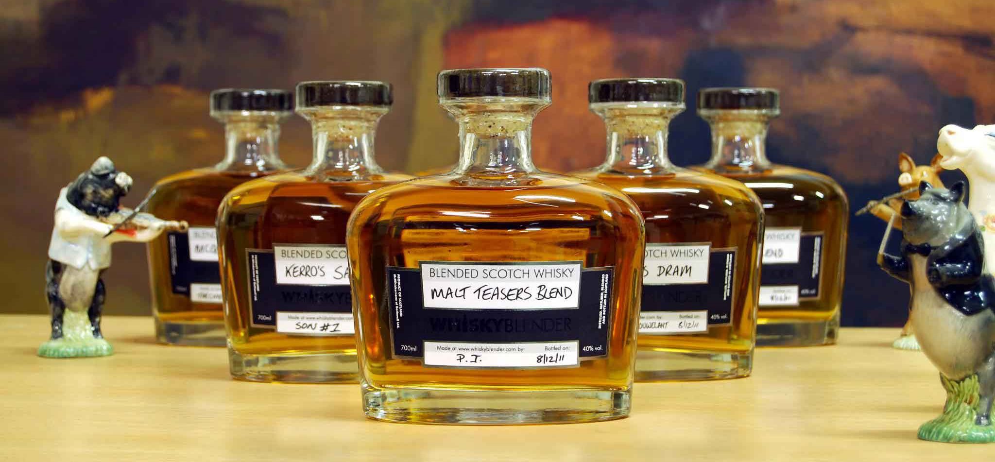Інтернет-сайт Whisky Blender - це повноцінна онлайн-винокурня, що займається виробництвом віскі