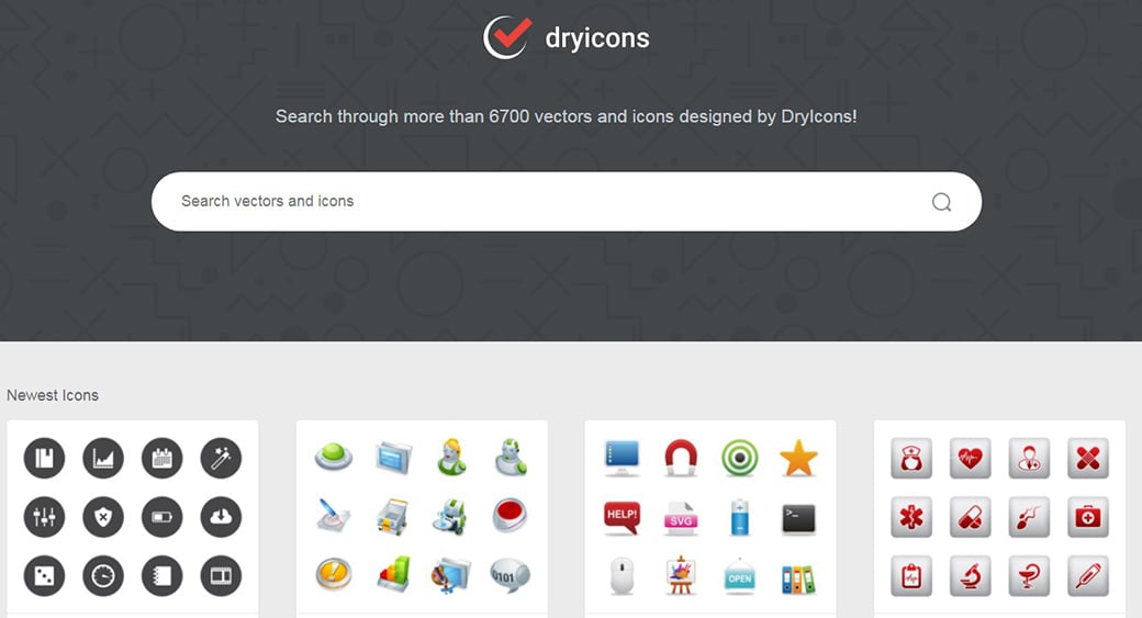 Безкоштовні векторні зображення DryIcons