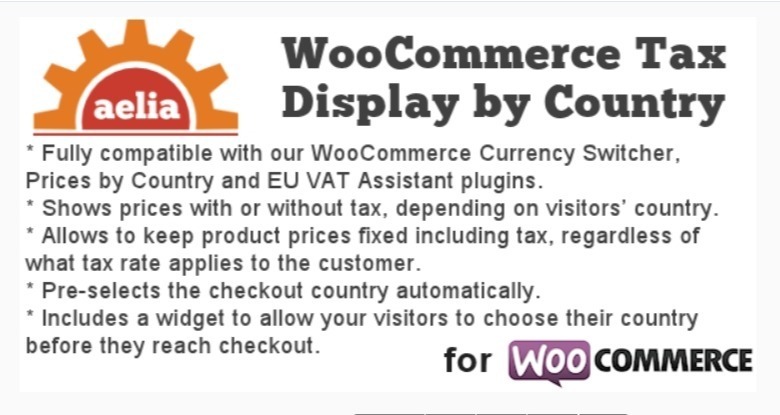 Відображення податків по країні для WooCommerce - це плагін, який дозволяє відображати ціни продуктів з податками або без, в залежності від країни відвідувача