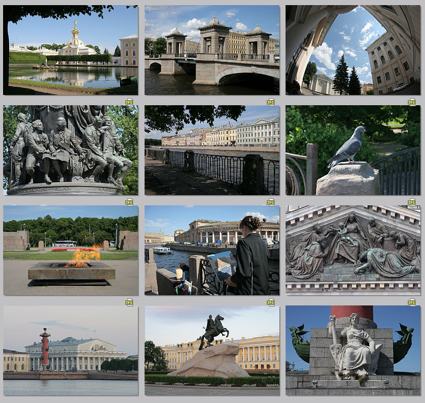 Крім фотографій Санкт-Петербурга, з фотобанку пропонується бібліотека зображень найближчих передмість (Пушкін, Павловськ, Петродворец)