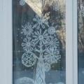 «Прикраса вікон до Нового року»   Мета: Створити святковий новорічний настрій