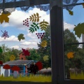 Прикраса вікон «Осінні фантазії»   Осінь найкрасивіша і яскрава пора року