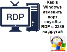 Добрий день шановні читачі і гості блогу, сьогодні у нас з вами ось таке завдання: змінити входить порт служби RDP (термінального сервера) зі стандартного 3389 на якийсь інший
