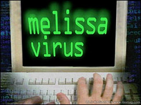 Черв'як «Меліса» вперше з'явився на мережевих просторах 2 березня 1999 роки як чергова шкідлива програма для масової розсилки спаму, якій і по ceй день інфіковані до 20% комп'ютерів у всьому світі