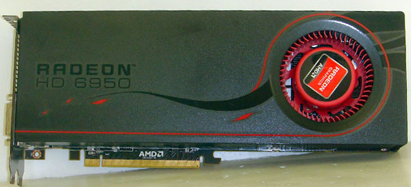 Малюнок 1: AMD Radeon HD 6950